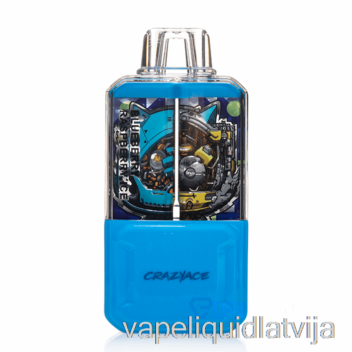 Crazyace B15000 Vienreizējās Lietošanas Melleņu Aveņu Ledus Vape šķidrums